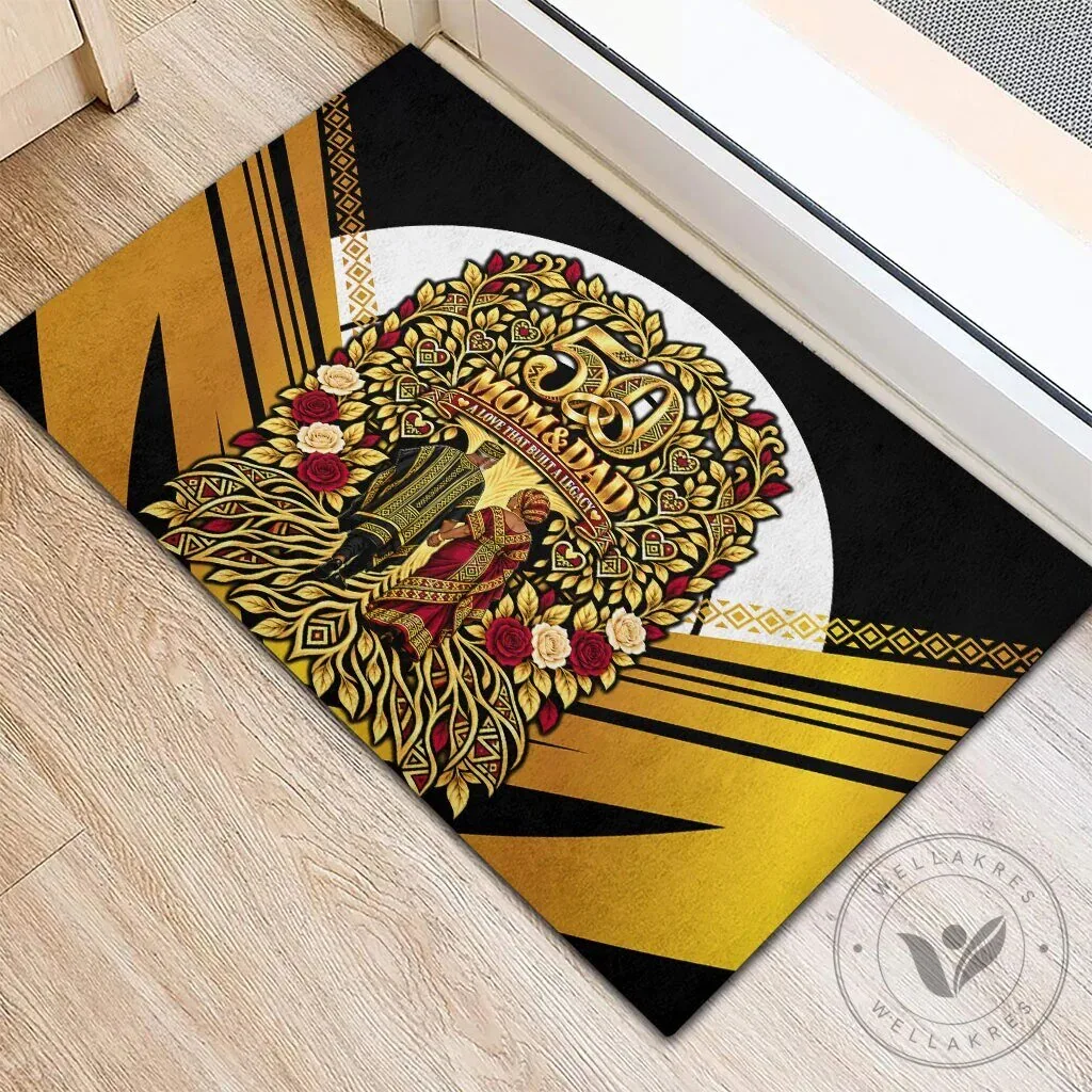 African American 50th Wedding Anniversary Mom and Dad Love That Built A Legacy Doormat 10 African American 50th Wedding Anniversary Mom and Dad Love That Built A Legacy Doormat