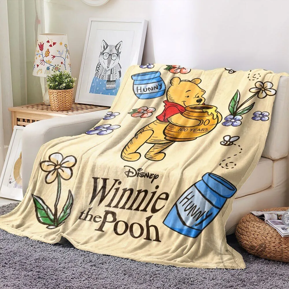 Winnie the Pooh 100 Years Anniversary Disney Fleece Blanket 11 Winnie the Pooh 100 Years Anniversary Disney Fleece Blanket