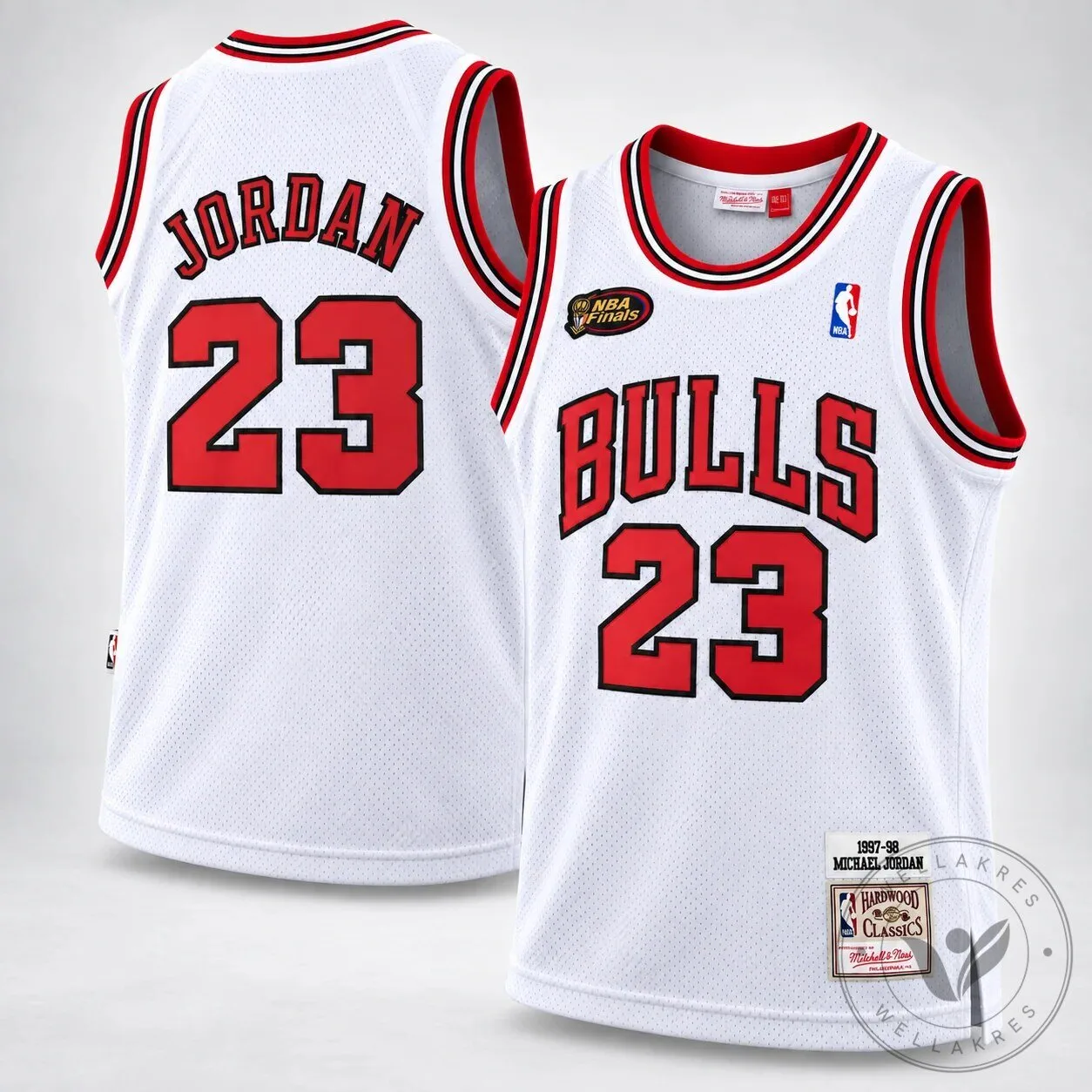 Michael Jordan Chicago Bulls Basketball Jersey 1997-98 Hardwood Classics 13 Michael Jordan Chicago Bulls Basketball Jersey 1997-98 Hardwood Classics