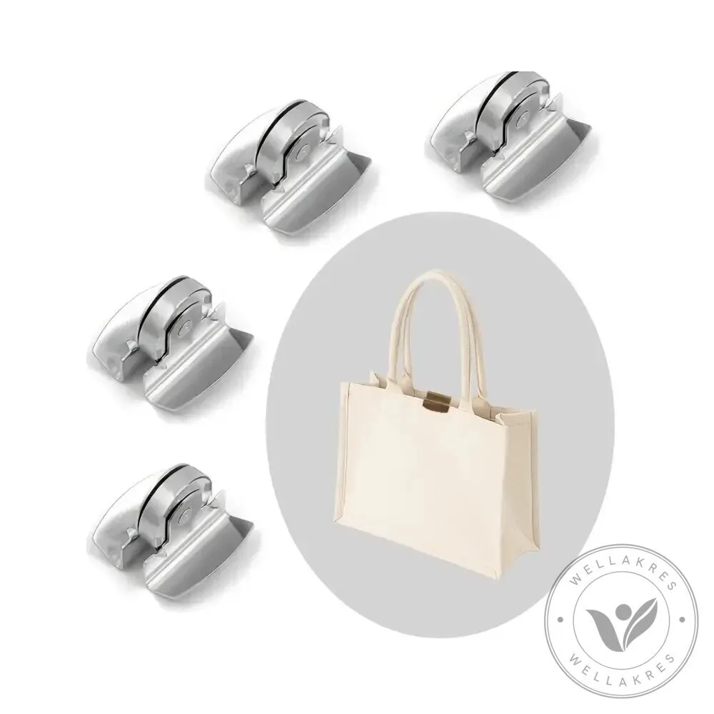 Seamless Magnetic Buckle Clasp for Bags, Clothing, and DIY Crafts 24 Seamless Magnetic Buckle Clasp for Bags, Clothing, and DIY Crafts