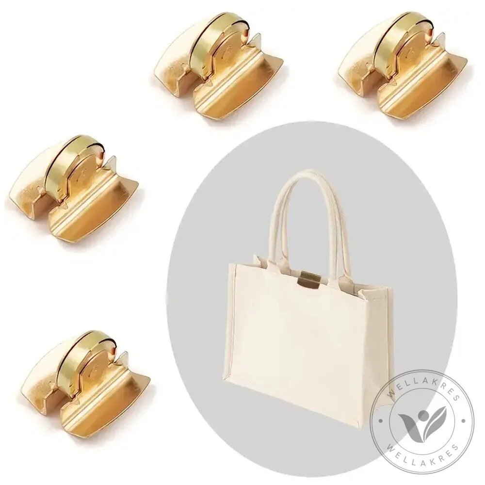 Seamless Magnetic Buckle Clasp for Bags, Clothing, and DIY Crafts 25 Seamless Magnetic Buckle Clasp for Bags, Clothing, and DIY Crafts