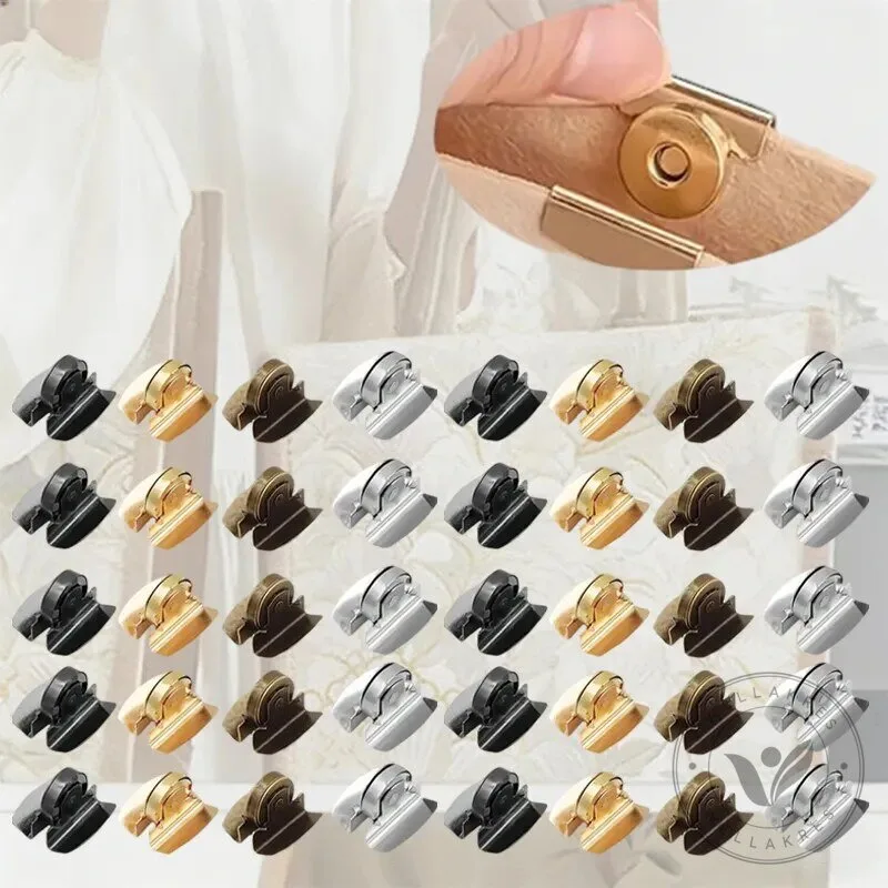 Seamless Magnetic Buckle Clasp for Bags, Clothing, and DIY Crafts 29 Seamless Magnetic Buckle Clasp for Bags, Clothing, and DIY Crafts