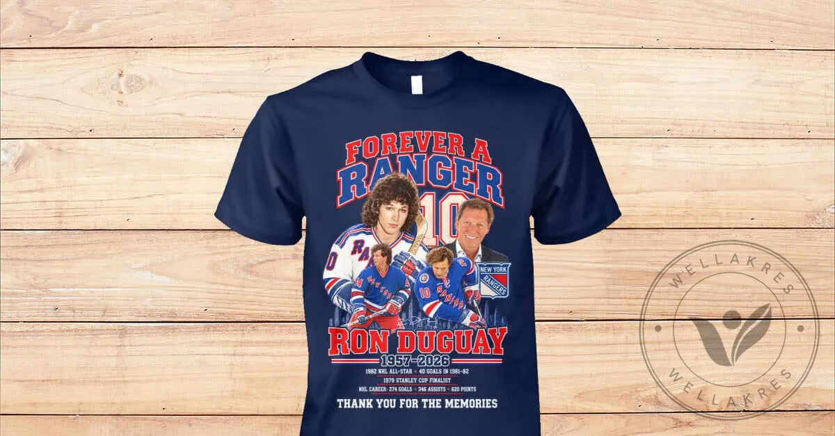 Ron Duguay New York Rangers Forever A Ranger Hockey T-Shirt