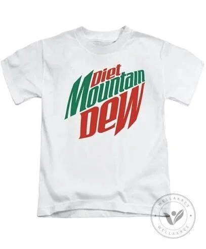 Diet Mountain Dew Soda Drink Logo Graphic T-Shirt 3 Diet Mountain Dew Soda Drink Logo Graphic T-Shirt