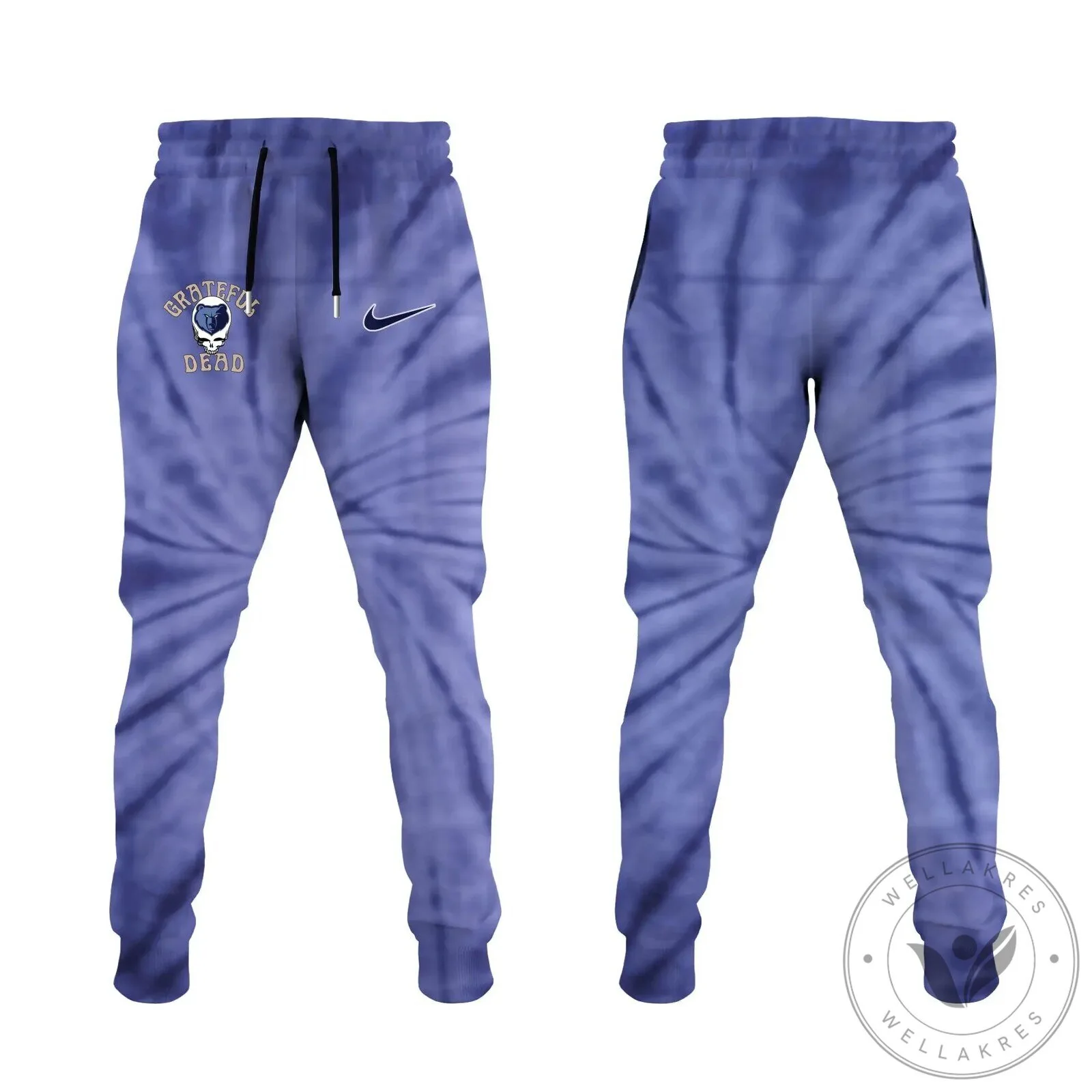 Memphis Grizzlies Grateful Dead Night Tie-Dye Basketball Bear Sweatshirt 10 Memphis Grizzlies Grateful Dead Night Tie-Dye Basketball Bear Sweatshirt
