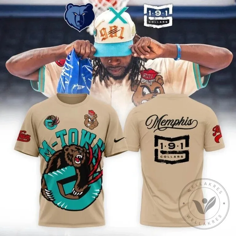 Memphis Grizzlies M-Town Bear 191 Collabs Hennessy Limited Edition T-Shirt 8 Memphis Grizzlies M-Town Bear 191 Collabs Hennessy Limited Edition T-Shirt