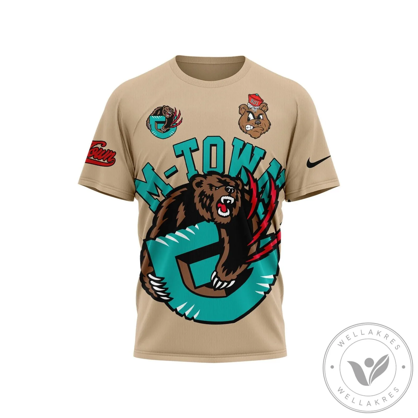 Memphis Grizzlies M-Town Bear 191 Collabs Hennessy Limited Edition T-Shirt 9 Memphis Grizzlies M-Town Bear 191 Collabs Hennessy Limited Edition T-Shirt
